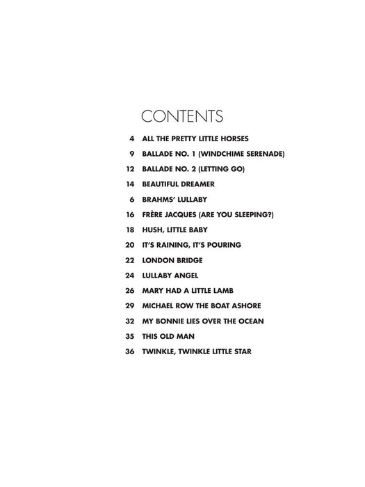 Lullaby Ballades 15 Gentle Arrangements by Phillip Keveren 鋼琴 搖籃曲 改編 敘事曲 | 小雅音樂 Hsiaoya Music