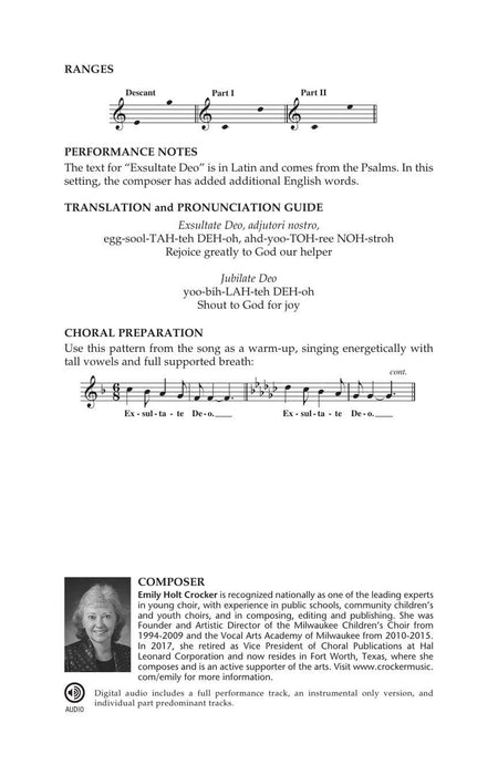 Exsultate Deo Discovery Level 2 | 小雅音樂 Hsiaoya Music