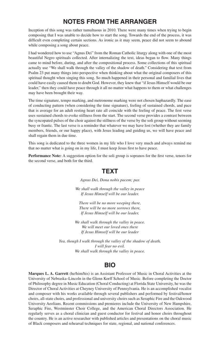 We Shall Walk Through the Valley Exigence | 小雅音樂 Hsiaoya Music