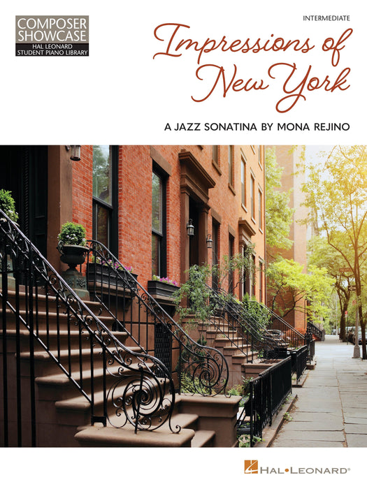 Impressions of New York - A Jazz Sonatina by Mona Rejino Composer Showcase Series Intermediate Level 爵士音樂小奏鳴曲 作曲家 | 小雅音樂 Hsiaoya Music