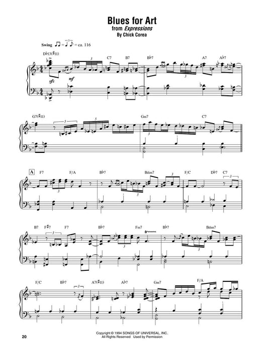 Chick Corea - Omnibook For Piano · Transcribed Exactly from His Recorded Solos 鋼琴 | 小雅音樂 Hsiaoya Music
