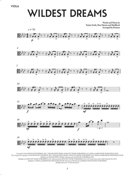 Wildest Dreams - featured in the Netflix series Bridgerton for String Quartet 弦樂四重奏 | 小雅音樂 Hsiaoya Music
