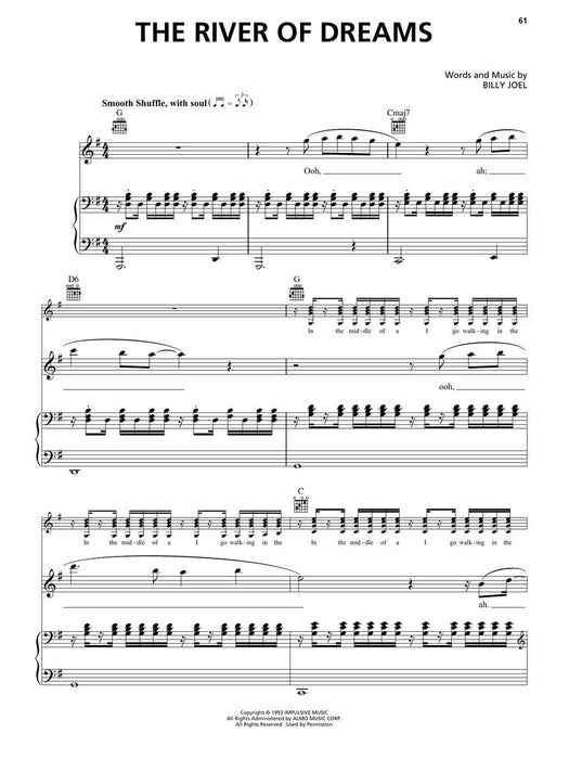 Billy Joel - River of Dreams Additional Editing and Transcription by David Rosenthal 流行音樂 大衛王 | 小雅音樂 Hsiaoya Music