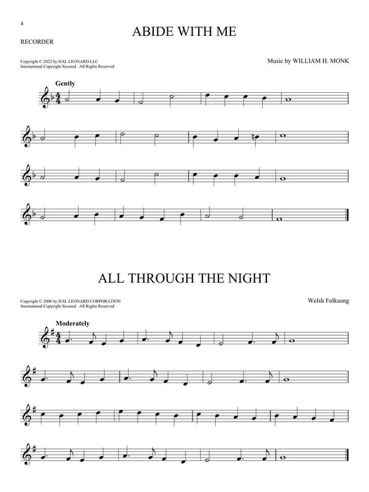 101 Peaceful Melodies for Recorder | 小雅音樂 Hsiaoya Music