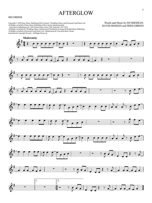 101 Peaceful Melodies for Recorder | 小雅音樂 Hsiaoya Music