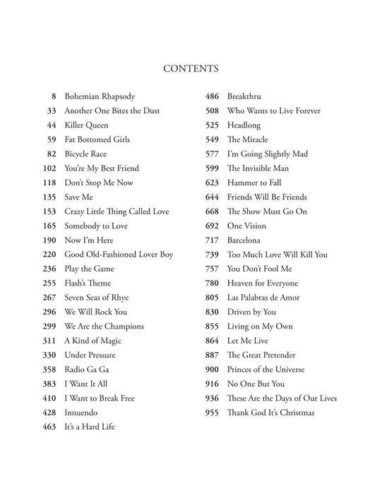 Queen - The Platinum Collection Complete Scores Collectors Edition 總譜 | 小雅音樂 Hsiaoya Music