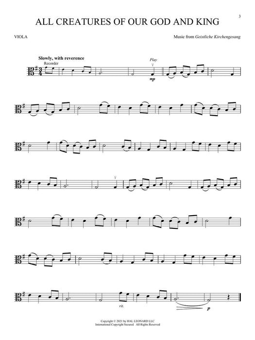 Peaceful Hymns for Viola Instrumental Play-Along 中提琴 讚美歌 | 小雅音樂 Hsiaoya Music