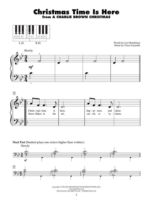 Favorite Christmas Songs for Five-Finger Piano 鋼琴 歌 | 小雅音樂 Hsiaoya Music