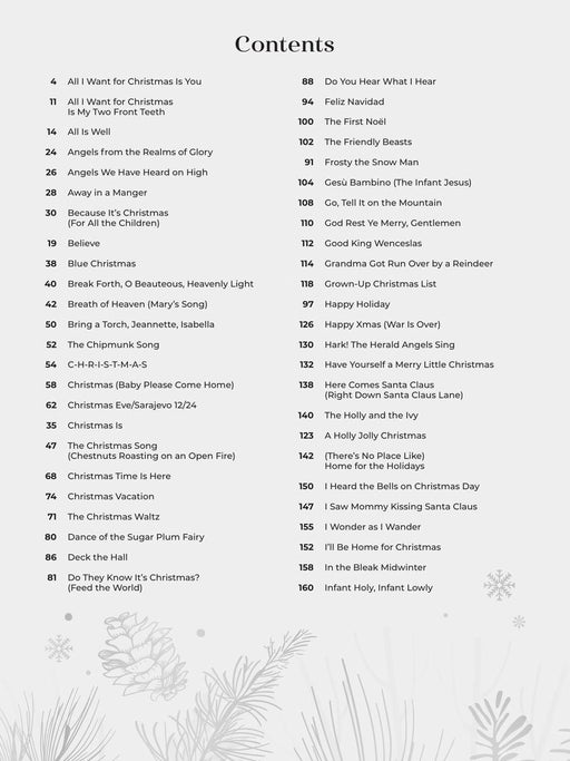 Christmas Sheet Music Anthology Over 100 Hand-Picked Holiday Essentials 流行音樂 | 小雅音樂 Hsiaoya Music