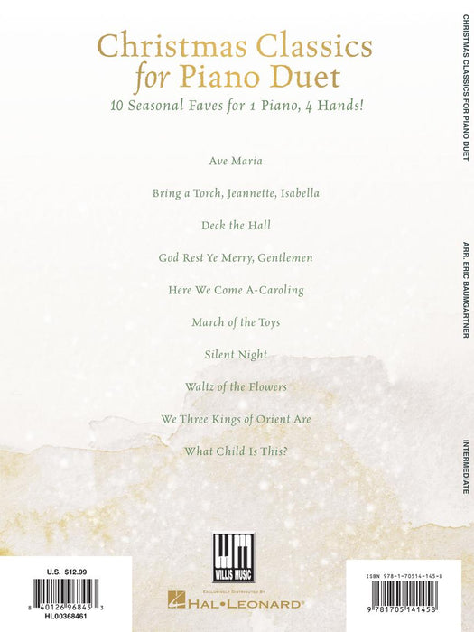 Christmas Classics for Piano Duet 10 Seasonal Duets for Two 雙鋼琴 | 小雅音樂 Hsiaoya Music