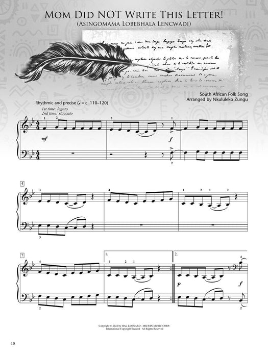 South African Folk Songs Collection 24 Traditional Folk Songs for Intermediate Piano Solo 鋼琴 民謠 | 小雅音樂 Hsiaoya Music