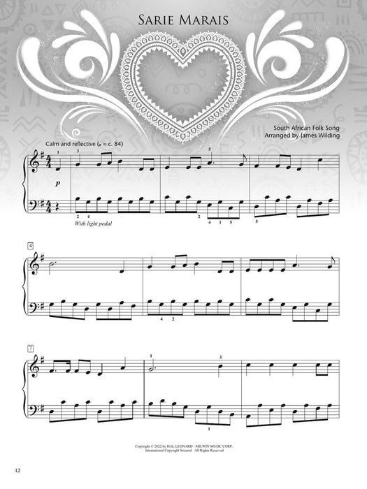 South African Folk Songs Collection 24 Traditional Folk Songs for Intermediate Piano Solo 鋼琴 民謠 | 小雅音樂 Hsiaoya Music