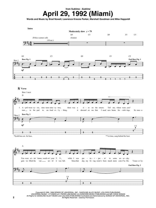 Sublime for Bass | 小雅音樂 Hsiaoya Music