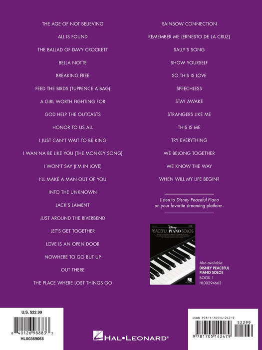 Disney Peaceful Piano Solos - Book 2 鋼琴 | 小雅音樂 Hsiaoya Music
