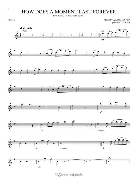 Favorite Disney Songs Instrumental Play-Along for Flute 長笛 歌 | 小雅音樂 Hsiaoya Music