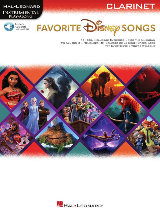 Favorite Disney Songs Instrumental Play-Along for Clarinet 豎笛 歌 | 小雅音樂 Hsiaoya Music
