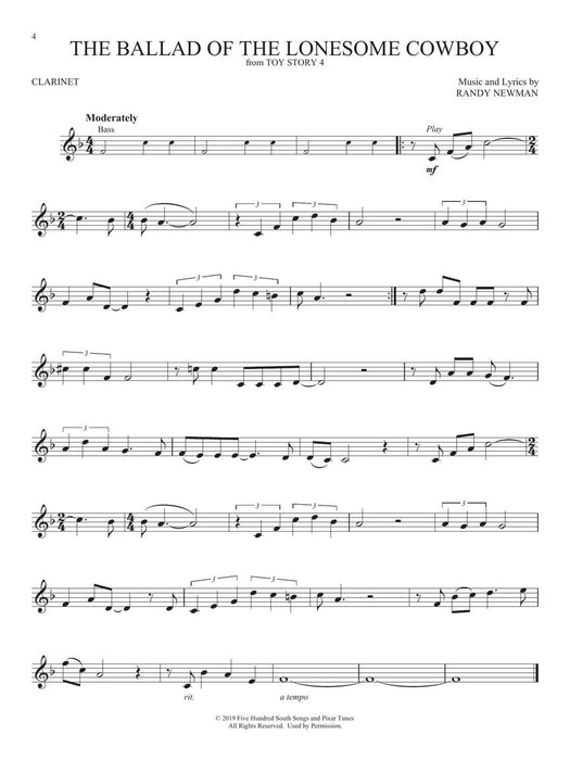 Favorite Disney Songs Instrumental Play-Along for Clarinet 豎笛 歌 | 小雅音樂 Hsiaoya Music