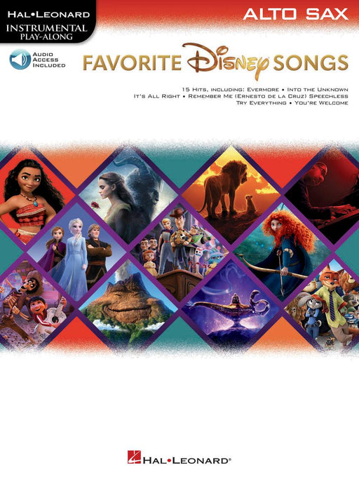 Favorite Disney Songs Instrumental Play-Along for Alto Sax 薩氏管 中音薩氏管 歌 | 小雅音樂 Hsiaoya Music
