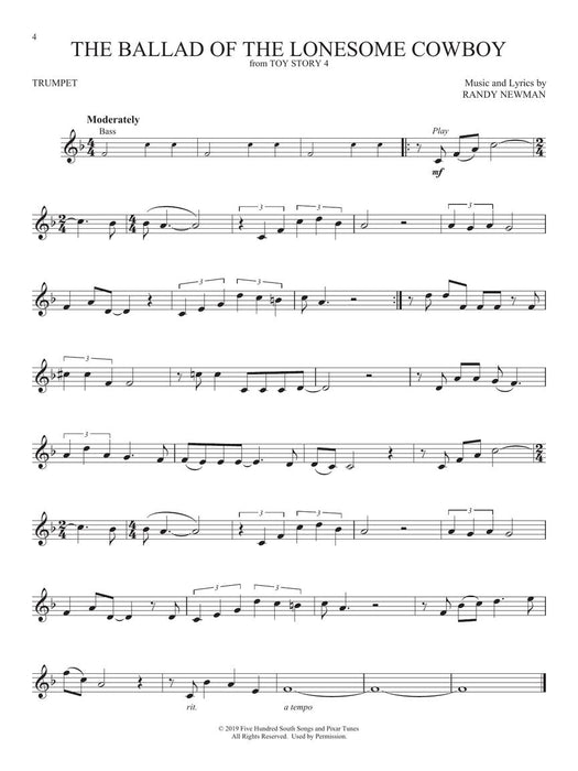 Favorite Disney Songs Instrumental Play-Along for Trumpet 小號 歌 | 小雅音樂 Hsiaoya Music