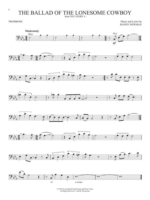 Favorite Disney Songs Instrumental Play-Along for Trombone 長號 歌 | 小雅音樂 Hsiaoya Music
