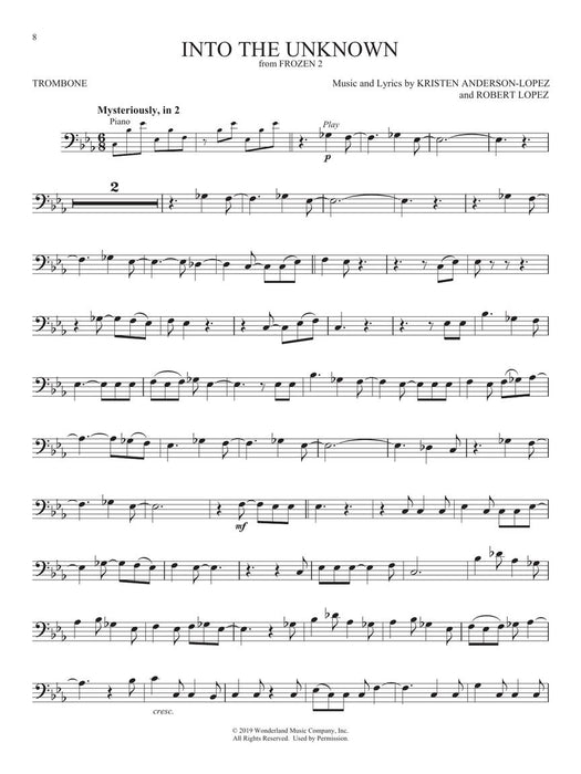 Favorite Disney Songs Instrumental Play-Along for Trombone 長號 歌 | 小雅音樂 Hsiaoya Music