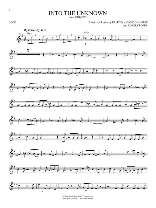 Favorite Disney Songs Instrumental Play-Along for Oboe 雙簧管 歌 | 小雅音樂 Hsiaoya Music