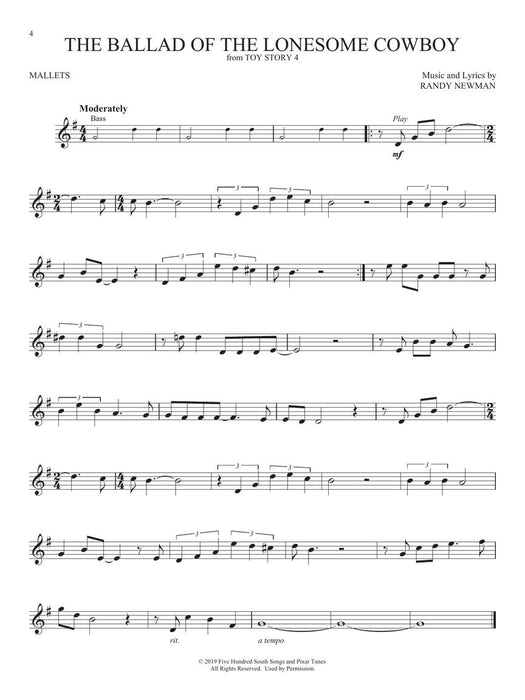 Favorite Disney Songs Instrumental Play-Along for Mallet Percussion 擊樂器 歌 | 小雅音樂 Hsiaoya Music