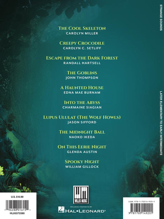 Strange Sounds 10 Bewitching Piano Solos for Recitals 鋼琴 | 小雅音樂 Hsiaoya Music