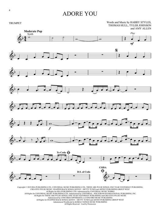 Hit Songs Trumpet Play-Along 小號 歌 | 小雅音樂 Hsiaoya Music