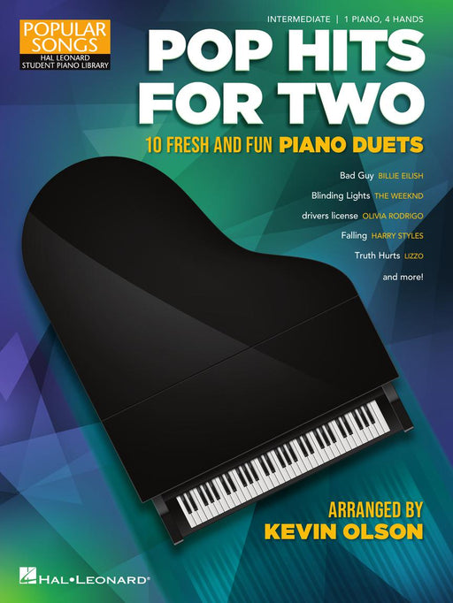 Pop Hits for Two 10 Fresh and Fun Piano Duets for 1 Piano, 4 Hands Popular Songs Series 手聯彈含以上 流行音樂 鋼琴 四手聯彈 二重奏 | 小雅音樂 Hsiaoya Music