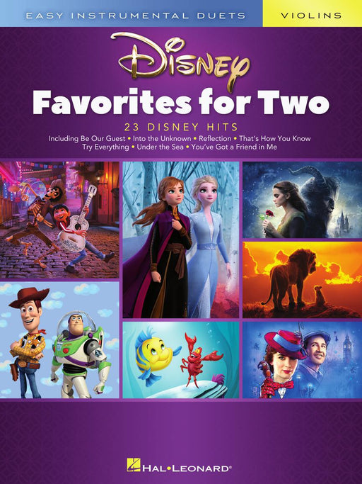Disney Favorites for Two Easy Instrumental Duets - Violin Edition 小提琴 二重奏 | 小雅音樂 Hsiaoya Music