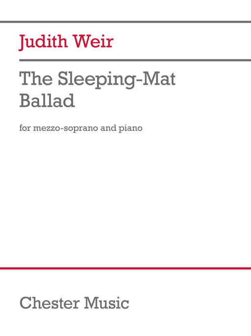 The Sleeping-Mat Ballad for Mezzo-Soprano and Piano 聲樂 次女高音 敘事曲 鋼琴 | 小雅音樂 Hsiaoya Music