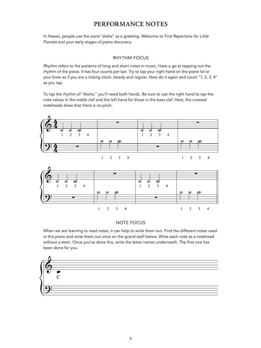 First Repertoire for Little Pianists - Book 1 鋼琴 | 小雅音樂 Hsiaoya Music