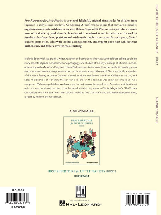 First Repertoire for Little Pianists - Book 1 鋼琴 | 小雅音樂 Hsiaoya Music