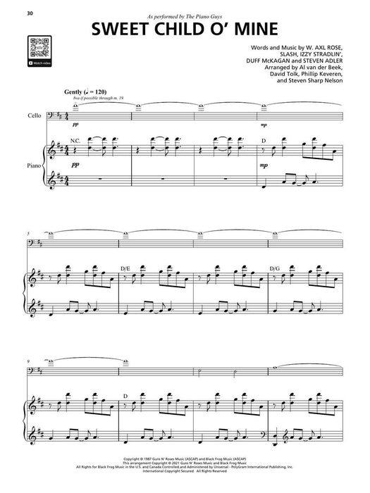 The Piano Guys - Chill for Piano and Cello 大提琴 鋼琴大提琴 套譜 | 小雅音樂 Hsiaoya Music