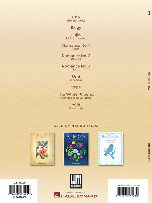 Aya 10 Introspective Pieces for Piano Solo 鋼琴 小品 | 小雅音樂 Hsiaoya Music