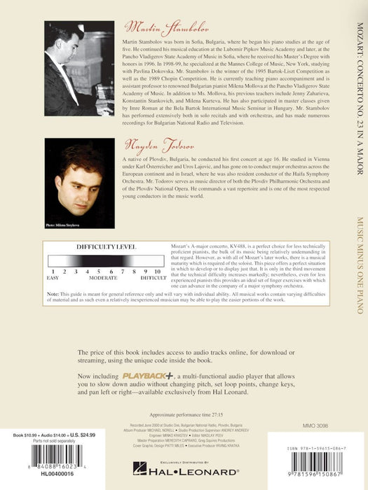 Mozart - Concerto No. 23 in A Major, KV488 Music Minus One Piano 莫札特 協奏曲 鋼琴 | 小雅音樂 Hsiaoya Music