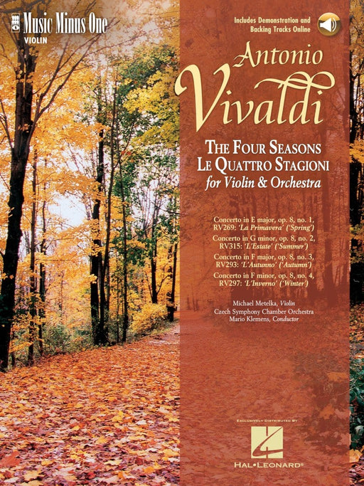Vivaldi - Le Quattre Stagioni (The Four Seasons) for Violin and Orchestra Music Minus One Violin 韋瓦第 四季 小提琴 管弦樂團 小提琴 | 小雅音樂 Hsiaoya Music