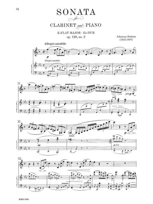 Brahms - Sonatas in F Minor and E-flat, Op. 120 Music Minus One Clarinet 布拉姆斯 奏鳴曲 豎笛 | 小雅音樂 Hsiaoya Music