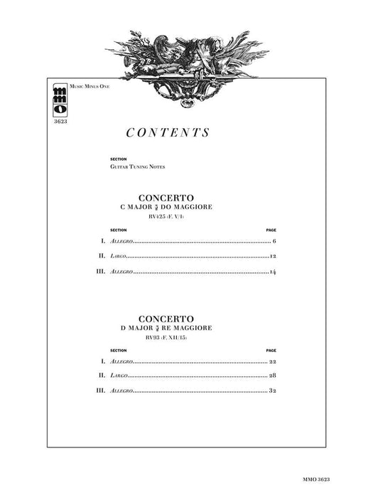 Vivaldi - Two Concerti for Guitar (Lute) & Orchestra: C Major, RV425 and D Major, RV93 韋瓦第 吉他 管弦樂團 | 小雅音樂 Hsiaoya Music