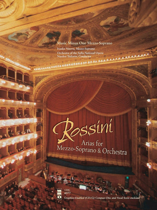 Rossini - Opera Arias for Mezzo-Soprano and Orchestra Music Minus One Mezzo-Soprano 羅西尼 歌劇 詠唱調 次女高音 管弦樂團 次女高音 | 小雅音樂 Hsiaoya Music