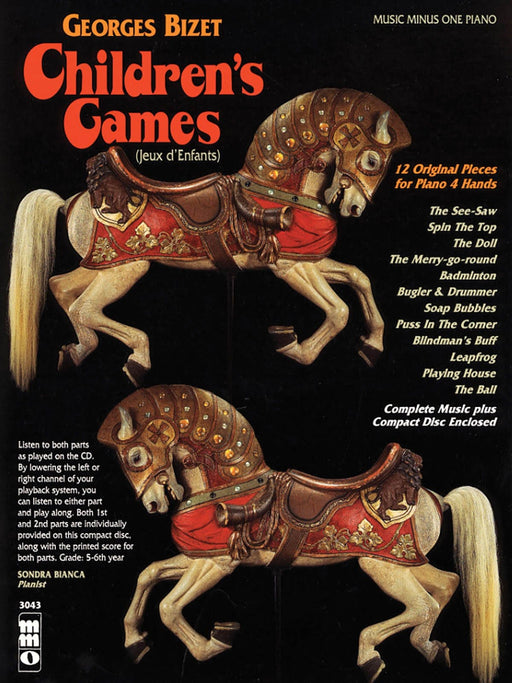 Georges Bizet - Children's Games (Jeux d'Enfants) 12 Original Pieces for Piano 4 Hands 比才 兒童遊戲 小品 鋼琴 | 小雅音樂 Hsiaoya Music