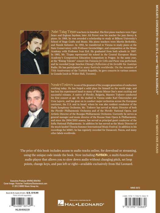 Mozart - Concerto No. 21 in C Major, KV467 Elvira Madigan Music Minus One Piano 莫札特 協奏曲 鋼琴 | 小雅音樂 Hsiaoya Music