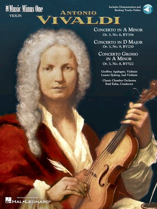 Vivaldi - Concerto in A Minor; Concerto in D major; Concerto Grosso in A minor Music Minus One Violin 韋瓦第 協奏曲 協奏曲 大協奏曲 小提琴 | 小雅音樂 Hsiaoya Music
