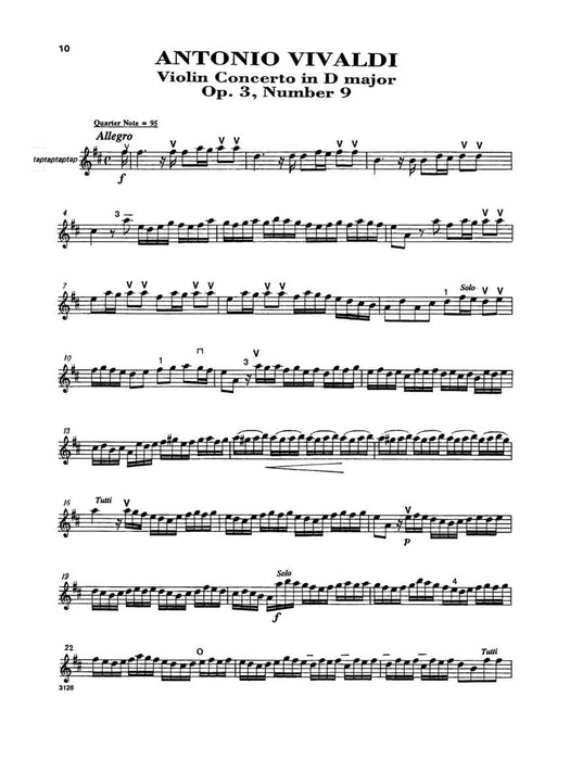 Vivaldi - Concerto in A Minor; Concerto in D major; Concerto Grosso in A minor Music Minus One Violin 韋瓦第 協奏曲 協奏曲 大協奏曲 小提琴 | 小雅音樂 Hsiaoya Music