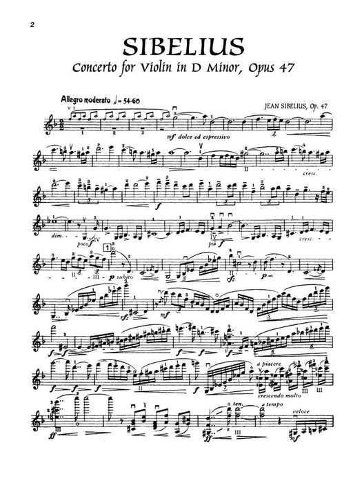 Sibelius - Violin Concerto in D Minor, Op. 47 Music Minus One Violin 西貝流士 小提琴 協奏曲 小提琴 | 小雅音樂 Hsiaoya Music