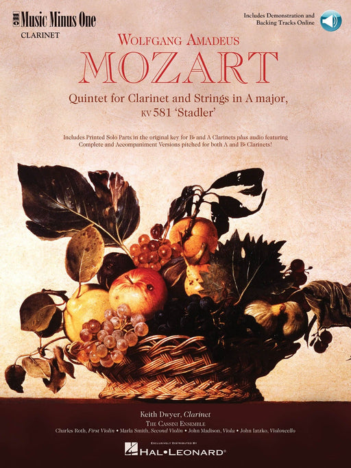 Mozart Quintet in A, KV581 Music Minus One Clarinet 莫札特 五重奏 豎笛 | 小雅音樂 Hsiaoya Music