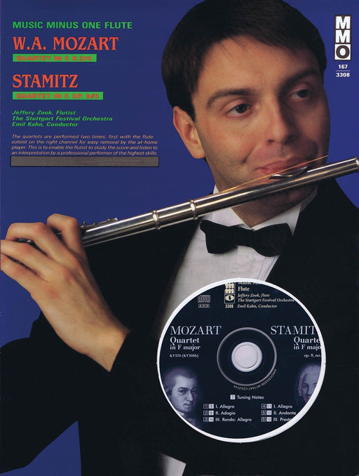 Mozart - Quartet in F Major, Kv370; Stamitz - Quartet in F Major, Op. 8, No. 3 Flute Play-Along Pack 四重奏 長笛 | 小雅音樂 Hsiaoya Music
