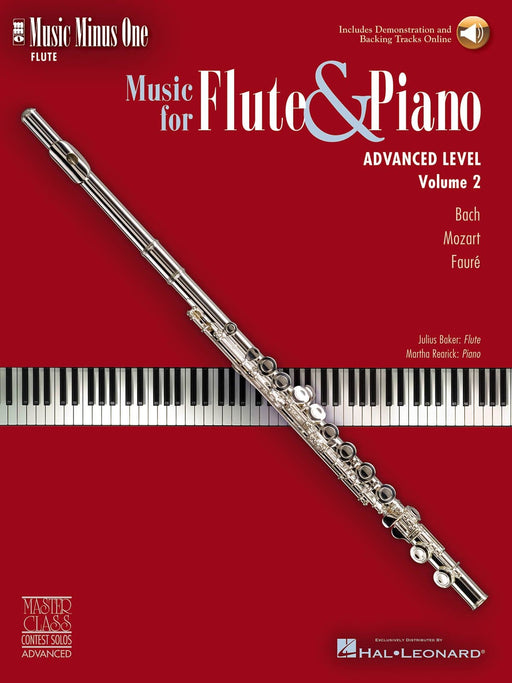 Advanced Flute Solos - Volume 2 Music Minus One Flute 長笛 獨奏 長笛 | 小雅音樂 Hsiaoya Music