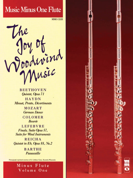The Joy of Woodwind Music Music Minus One Flute - Volume One 木管樂器 長笛 | 小雅音樂 Hsiaoya Music